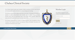 Desktop Screenshot of chelseaclinicalsociety.net